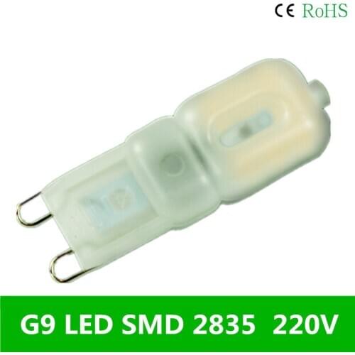 2019 new g9 led 5W 7W AC 220V 230V 240V Dimmable G9 lamp Led bulb SMD 2835 3014 LED g9 light Replace 30/40W halogen lamp light