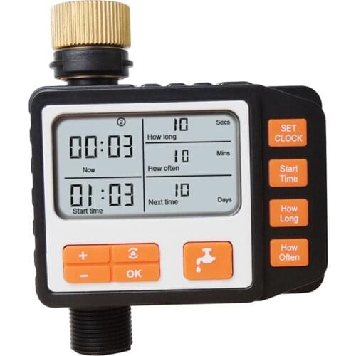 Home Smart Automatic Water Tap Timer Electronic Digital Irrigation Controller Outdoor Garden Sprinkler Watering Timer