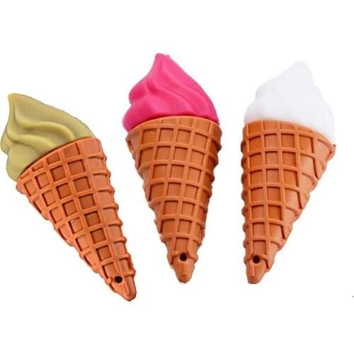 Ice Cream USB Flash Drive PenDrive 4GB/16GB/32GB/64GB/128GB/256GB Food Pendrive Cartoon USB Stick Memory Stick U Disk flash disk