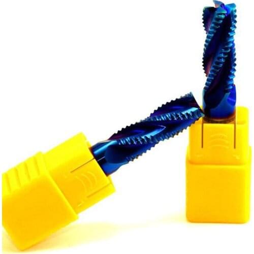 12 16mm4 flutes HRC65 Roughing End Mills Milling cutters CNC roughing Tools Carbide router bits milling bits for stainless steel