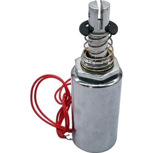 MQ8-Z15 DC 12V/DC 24V Pull Type Linear Motion Tubular Solenoid electromagnet 1kg Initial suction