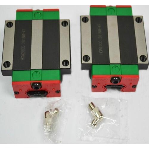 2pcs Brand new HIWIN Linear flanged carriage/ block bearings EGW30SA