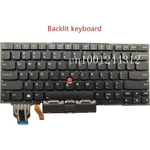 New Original For laptop Lenovo Thinkpad X1 Carbon 7th 2019 Backlit keyboard PK131A12B00