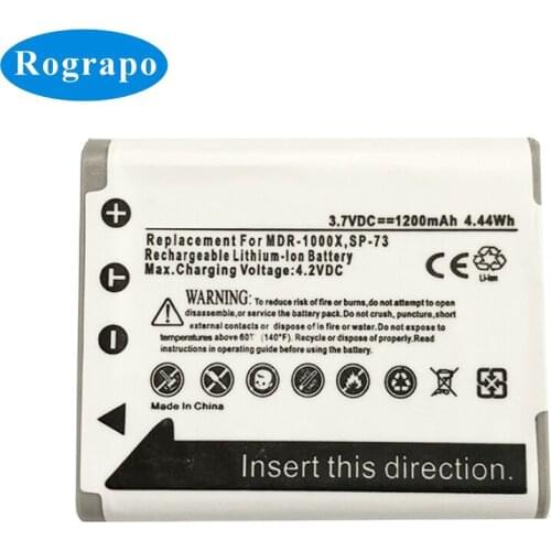 New SP70 SP70A Battery For SONY H.ear On / MDR-100ABN / H.ear On 2 / WH-H900N / MDR-1RBT Accumulator 3.7V 1200mAh Batterie