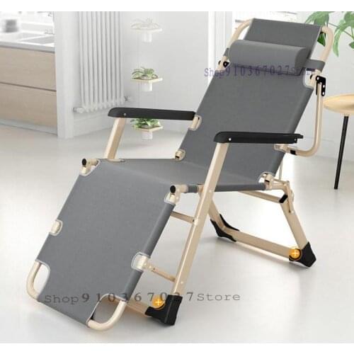 Office Nap Artifact Folding Bed Home Nap Single Simple Hospital Escort Reinforced Couch Recliner