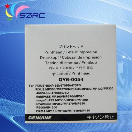 Original QY6-0054 Printhead For Canon 450i 455i 470PD 475PD MP375R MP390 MP360 MP370 i450 i470D i475D iP2000 Print Head