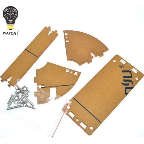 SUQ Transparent Acrylic Shell for LCD1602 LCD Screen with Screw/Nut LCD1602 Shell Case holder (no with 1602 LCD)