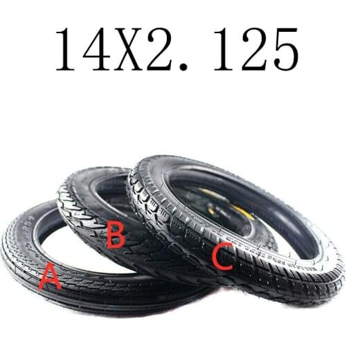 Good Quality 14x2.125(54-254) Inner and Outer Tyre Rubber Tire Fits Many Gas Electric Scooter and E-Bike Free Shipping