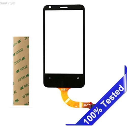 SanErqi New For Nokia Lumia 620 N620 Touch Screen Digitizer Lens panel Sensor Front Glass 3.8'' Inch Touch
