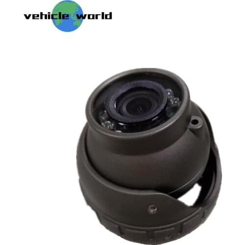 School Bus Trailer Truck IP 68 Waterproof 2.0MP AHD 1080P Metal Dome Inside Mounted IR Camera