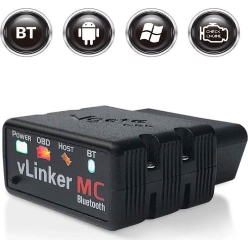 VLinker MC Bimmercode FORScan Tool ELM327 V2.2 Bluetooth OBD2 Android iCar Pro Update Code Reader Diagnostic Scanner