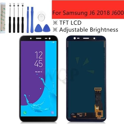 TFT For Samsung Galaxy J6 2018 J600 J600F J600Y lcd Screen Display and touch Glass pannel Assembly Can adjust brightness