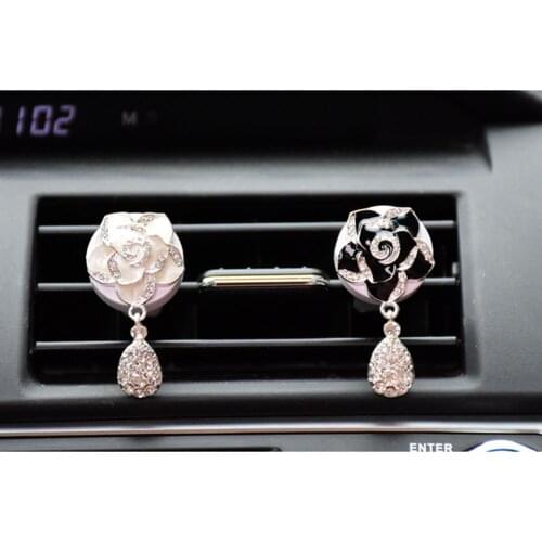 Car Interior Decoration Air Fresh Cliper Styling Perfume For Air Condition Vent Outlet 1Pcs PVC Material