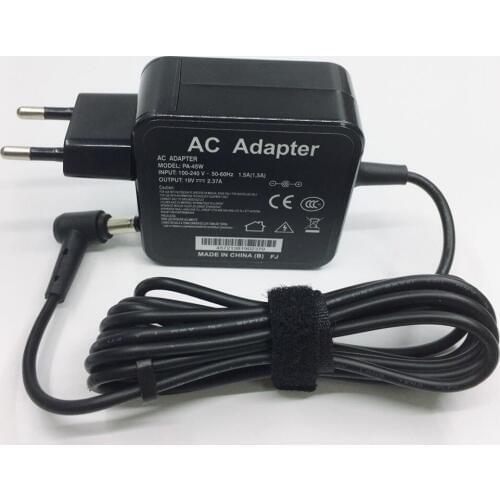 19V 2.37A 45W 5.5*2.5mm EU Plug AC power adapter laptop charger for Asus U38 X201 X453M U38D X201E X453MA U38DT X202 U38K