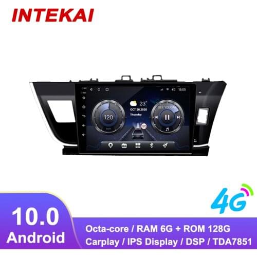 9" Android 10.0 Car Radio GPS Navigation autoradio multimedia player for Toyota Altis Corolla 2014 head unit stereo