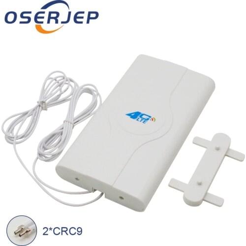 High Gain Antenna Dlenp 4G LTE Mimo Panel Antenna 2-CRC9 for Huawei E5776 E5786 E5377 E5372 E5573 E589 Aircard AC779S AC810S