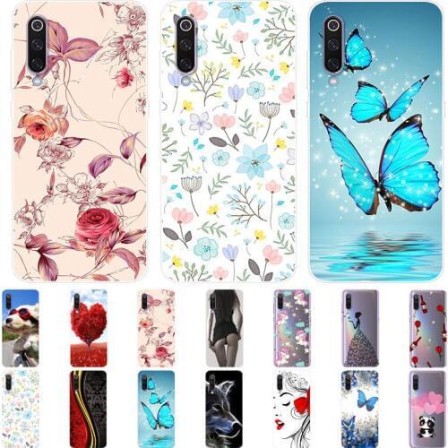 Xiaomi Mi 9 Case Silicone Xiaomi Mi 9 Se Cover Soft TPU Phone Case For Xiaomi Mi 9 Global Version Mi9 9se Mi9se Case
