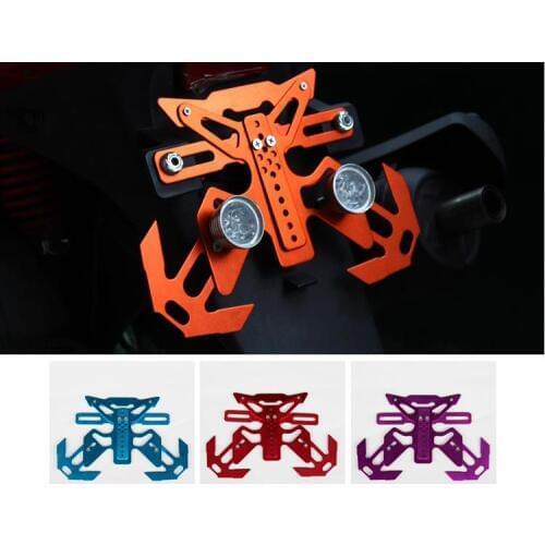 Motorcycle license plate frame Licence holder motor number plate holder for aprilia for kawasaki for yamaha