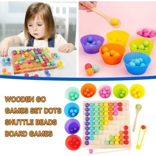 Children Toys Montessori Wooden Toys Clip Beads Puzzle Board Math Game Hands Brain Training Baby Educational Toys монтессори 5