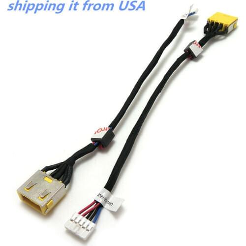 JIANGLUNDC POWER JACK SOCKET HARNESS CABLE FOR Lenovo G510s G500S G505S 90202872