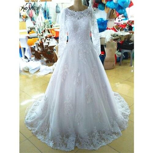 Kartick Long Sleeve Wedding Dresses