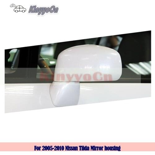 Kinyyocn For Nissan Tiida 2005 06 07 08 09 2010 External mirror Rearview Mirror Rear view mirror outer side mirror Assembly