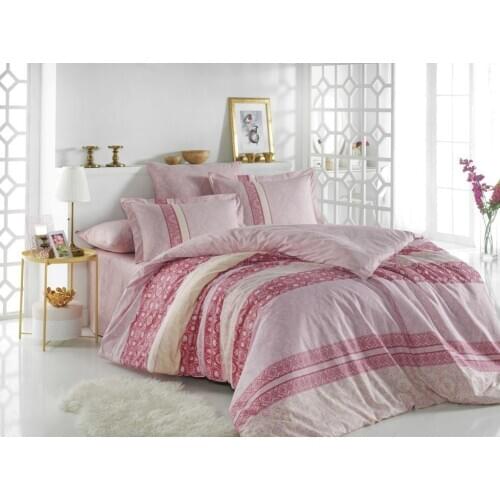 Hobby Tek Personality Poplin Quilt Cover Set Emma Pink
