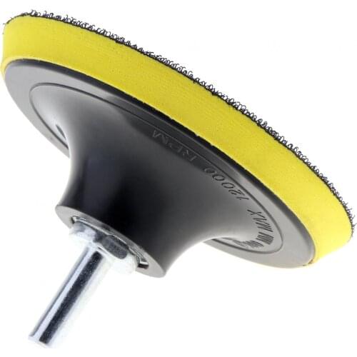 4 Inch Disc Sandpaper Self-adhesive Abrasive Pad 8mm Shank Dia Polishing Abrasive Tools Electric Grinder Accessories 2021