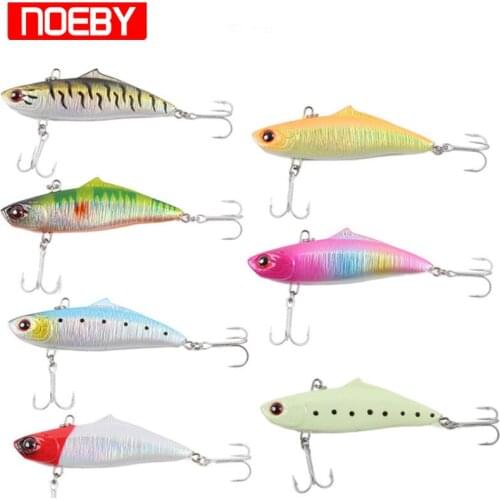 NOEBY Singking VIB Bait 75mm 19g Depth 0.6-2.0m Vibration Fishing Lure Swimbait Iscas Artificial Para Pesca Leurre Peche Souple