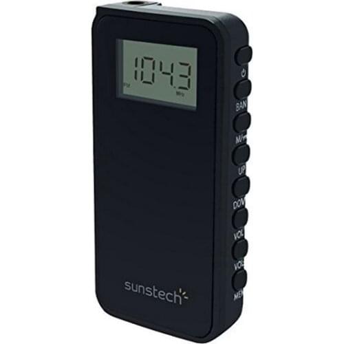 Portable Digital Radio Sunstech RPD23BK Black