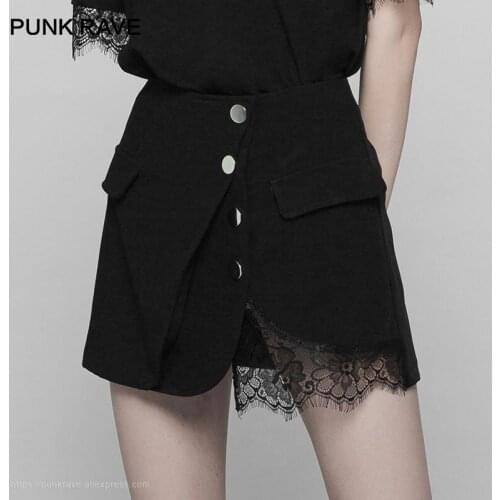 PUNK RAVE Women's Mini Skirts