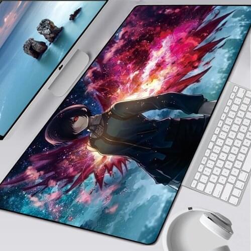 90x40cm Gamer Speed Mice Mouse Pad Large Rubber Mousepad Anime XXL Mouse Pad Keyboard Mats Notbook Computer Padmouse For Laptop