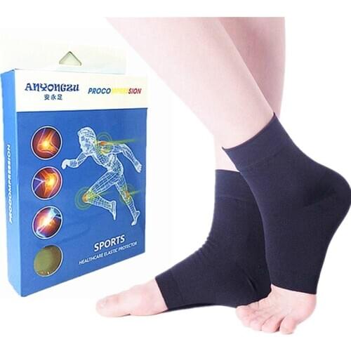 Sports Ankle Protector Pressure Socks Medical Relieve Pain Prevent Sprained Leg Warmers Professional Compression Ankle Socks