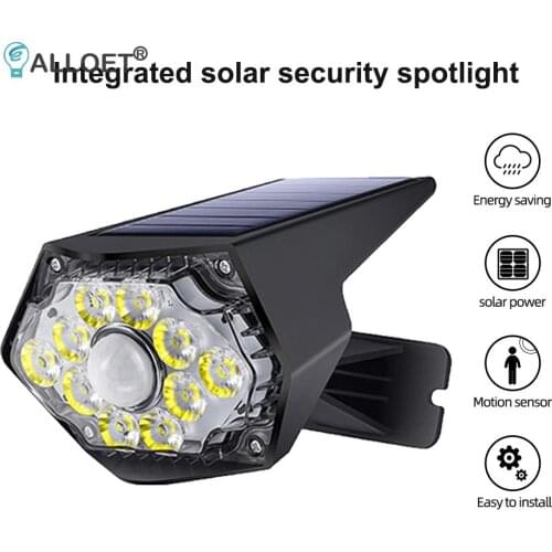 2pcs LED Solar Wall Light Outdoor Waterproof Motion Sensor Balcony Street Lighting Home Courtyard Garden Decoration Wall Lamps