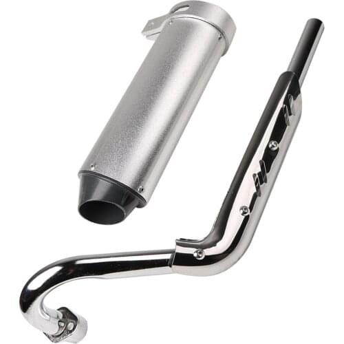 28mm Motorcycle Exhaust Muffler Pipe 50cc -125cc CRF BBR TTR Thumpstar Pit Bike Dirt Bike Exhaust Motor Bike Accessories