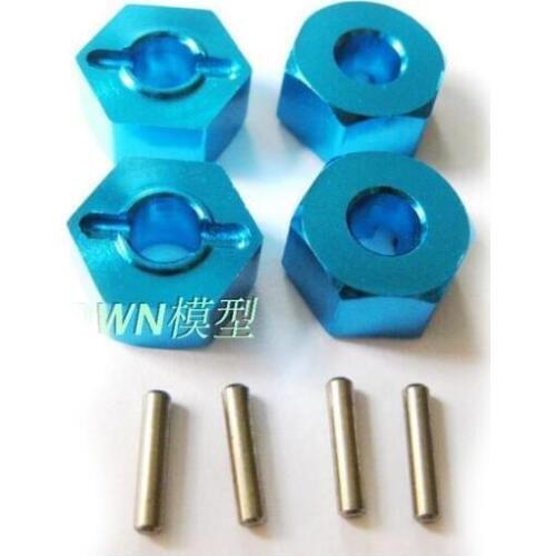 WLtoys K949 Rc Car 4wd 1/10 Scale Electric Power On Road Drift Racing Upgrade Spare Parts CNC metal hexagon adapter K949-12