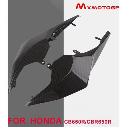 Motorcycle Tailstock Side Car Panel Protective Shell For Honda CB650R/CBR650R 2019-2020 Newest Carbon Fiber Modified Accessories
