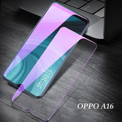 Anti Blue Matte Screen Protector for OPPO A16 a16 Tempered Glass For OPPO A12 A12S A12E A15 A15S Cover No Fingerprint