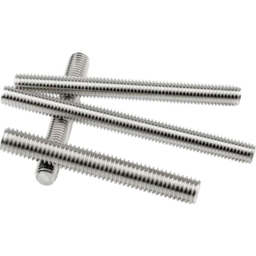 10pcs/lot M3 Stainless steel full thread rod threaded bar rod stud length 20mm to 250mm