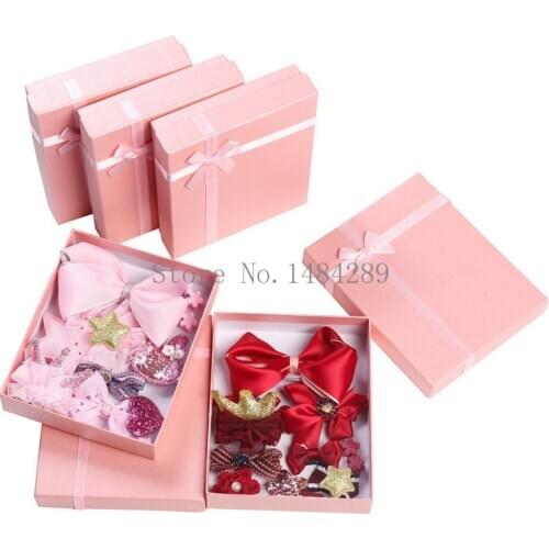 10 Piece Hair Clip Set Cute Hair Accessories Girl Headwear Bow Flower Animal Hairpins Hair Band Cartoon Elastic Headdress Gift