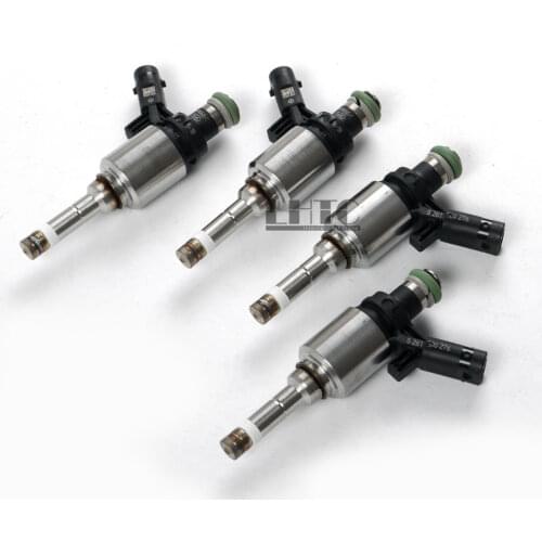 4x Fuel Injectors OEM Genuine For V W G TI Tiguan AUDI A3 A4 A5 Q5 TT 2.0L (OE# 06H 906 036 G)