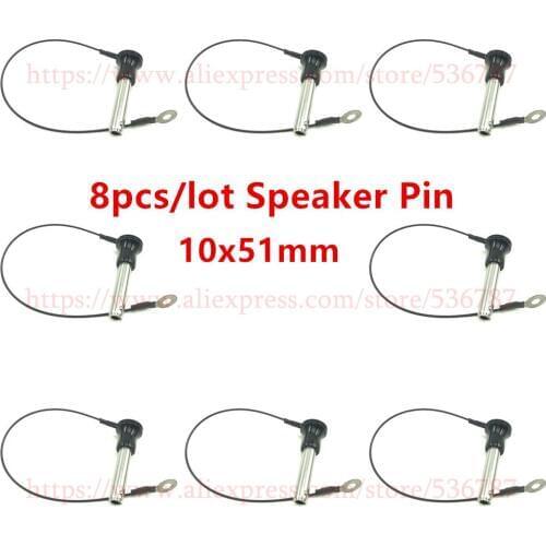 8pcs/lot Y1051 Line Array Speaker Accessories Pin 10x51mm Professional Audio For Subwoofer DJ Portable Mixer Console Amplifier