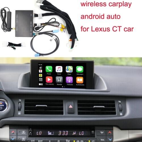 Carplay Wireless for Lexus CT CT200 2014-2020 Android Auto Airplay AutoLink Car Play interface