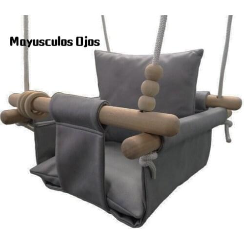 Childrens Swing Indoor Outdoor Home Canvas Hanging Chair Swing Baby