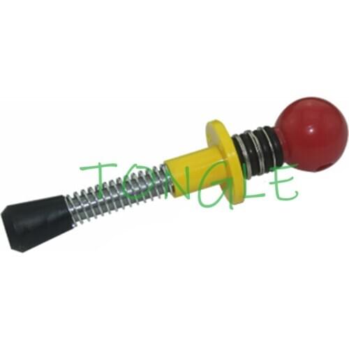 Child Pinball Machine Trolley Glass Beads Small Trolley Red ball Pinball Trolley Accessories