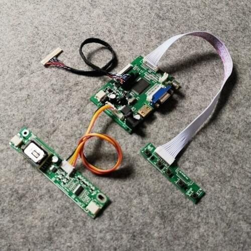 DIY kit LCD screen For B154EW03/B154EW07/M154EW01/N154I4 2-CCFL 30-Pin LVDS 1280*800 display controller drive board VGA+AV