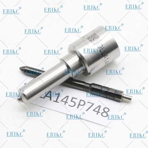 ERIKC Diesel Engine Fuel Injection Nozzle DLLA145P748 Common Rail Spray Injector Nozzle DLLA 145P748 for Denso 095000-040
