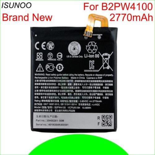 ISUNOO 10pcs/lot 2770mAh B2PW4100 Replacement Li-Polymer Battery For HTC google pixel nexus S1 Battery