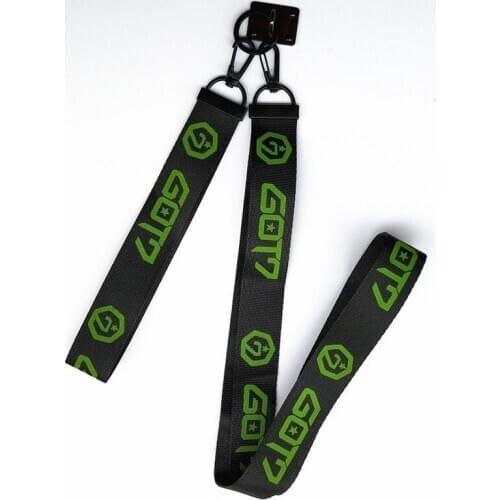Kpop Phone Rope GOT7 SEVENTEEN TWICE Phone Strap Key Ring Pendant Lanyards