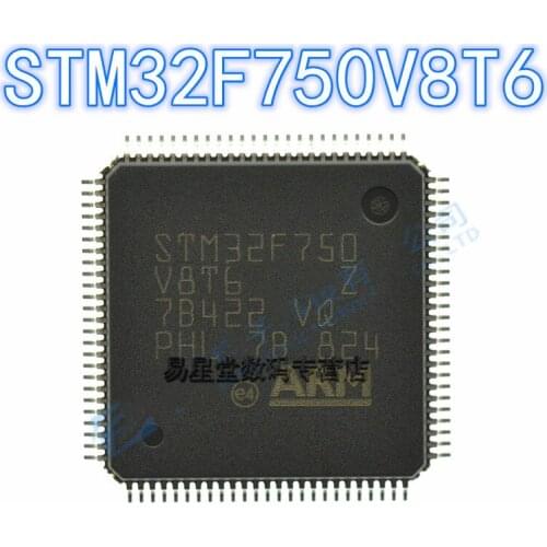 1PCS-5PCS 100% new original authentic STM32F750V8T6 QFP-100 32F750V8T6 QFP100 32-bit microcontroller chip